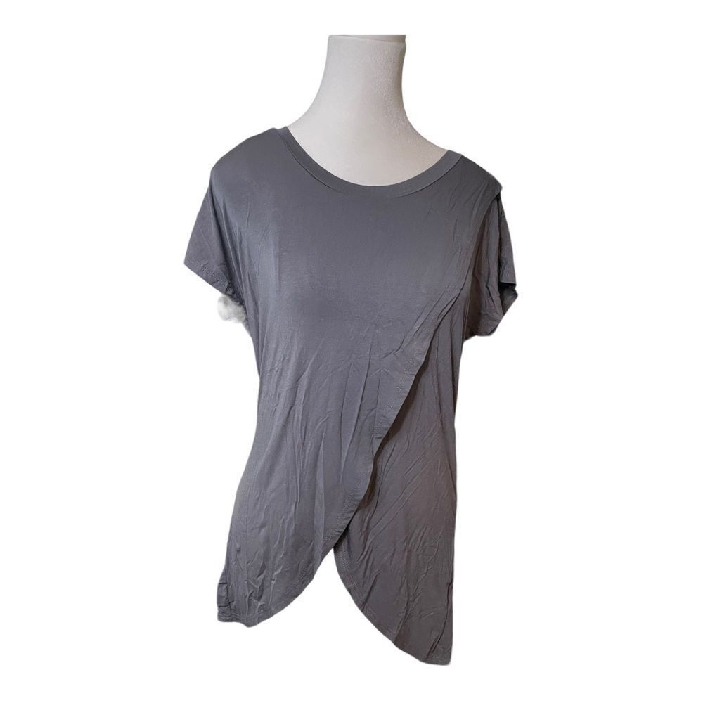 HELLO‎ MIZ MATERNITY BREADTFEEDING GREY TOP, SM
